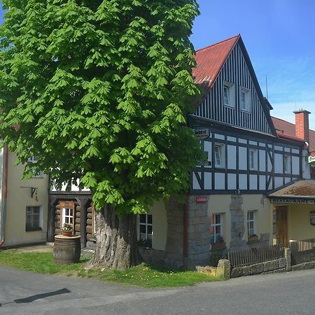 Hotel U Zeleneho Stromu - Zum Gruenen Baum Hrensko Ruang foto