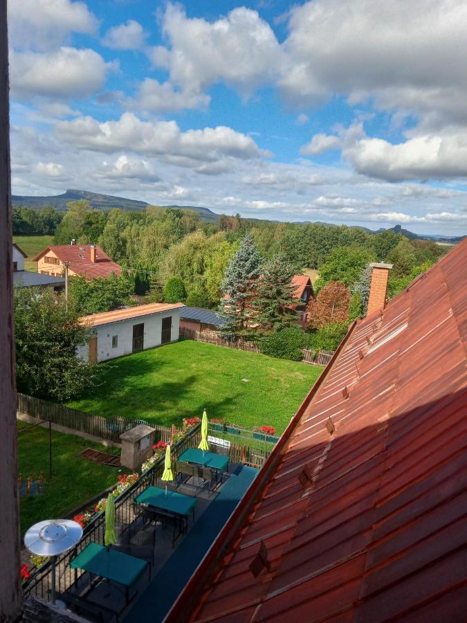 Hotel U Zeleneho Stromu - Zum Gruenen Baum Hrensko Bagian luar foto